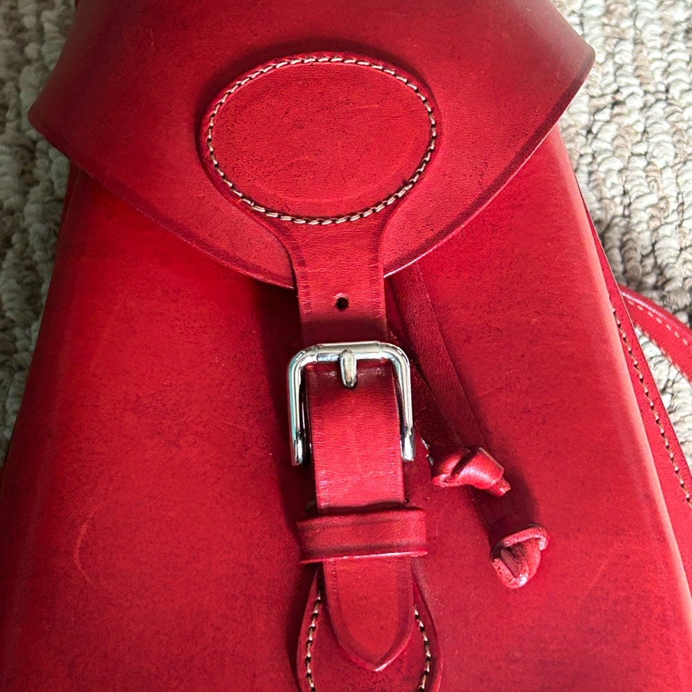 Dooney & Bourke (Alto line) Red Leather bag NWT #I2 153794